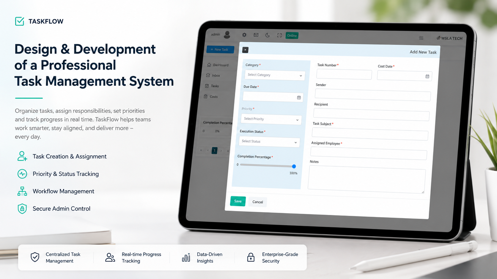 Task Management System Project